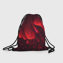 Рюкзак-мешок Красные огоньки абстракция, цвет: 3D-принт