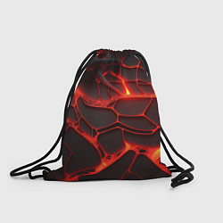 Рюкзак-мешок Разлом красных плит, цвет: 3D-принт