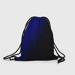 Рюкзак-мешок Градиент ультрамарин, цвет: 3D-принт