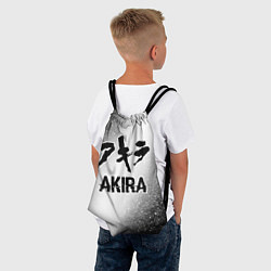 Рюкзак-мешок Akira glitch на светлом фоне, цвет: 3D-принт — фото 2
