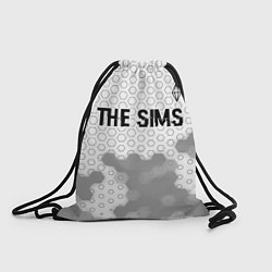 Мешок для обуви The Sims glitch на светлом фоне: символ сверху