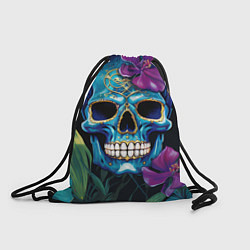 Рюкзак-мешок Череп в джунглях, цвет: 3D-принт