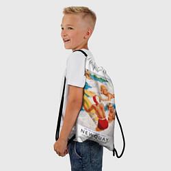 Рюкзак-мешок Ньюки - Англия, цвет: 3D-принт — фото 2