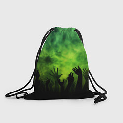 Рюкзак-мешок Зомби вечеринка, цвет: 3D-принт
