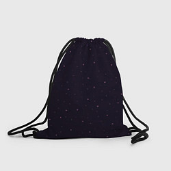 Рюкзак-мешок Абстракция ночь тёмно-фиолетовый, цвет: 3D-принт