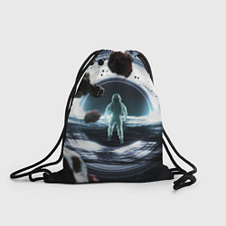 Рюкзак-мешок Black hole astronaut, цвет: 3D-принт