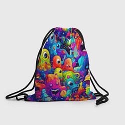 Рюкзак-мешок Кислотный трип, цвет: 3D-принт
