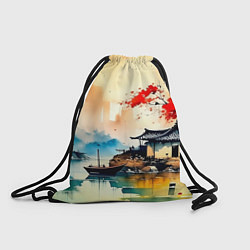 Рюкзак-мешок Краски природы, цвет: 3D-принт