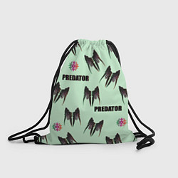 Рюкзак-мешок Хищник - логотип, цвет: 3D-принт