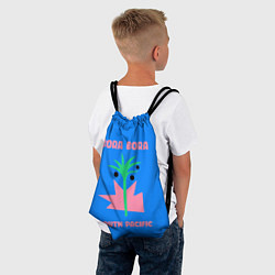 Рюкзак-мешок Бора-Бора - Тихий океан, цвет: 3D-принт — фото 2