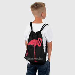 Рюкзак-мешок Фламинго - Мюнхен, цвет: 3D-принт — фото 2