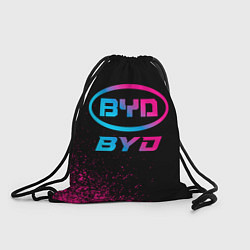 Рюкзак-мешок BYD - neon gradient, цвет: 3D-принт