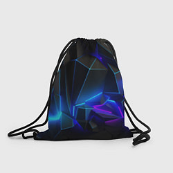 Рюкзак-мешок Неоновые частицы, цвет: 3D-принт