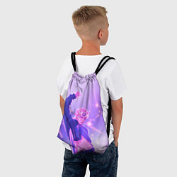 Рюкзак-мешок Хёнджин на концерте - Стрей Кидс, цвет: 3D-принт — фото 2