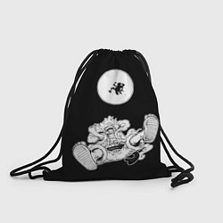 Рюкзак-мешок Луффи и гир 5 на луне, цвет: 3D-принт