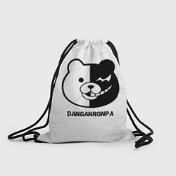 Рюкзак-мешок Danganronpa glitch на светлом фоне, цвет: 3D-принт
