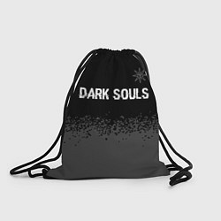 Рюкзак-мешок Dark Souls glitch на темном фоне: символ сверху, цвет: 3D-принт