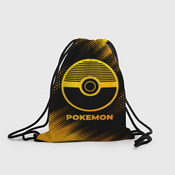 Рюкзак-мешок Pokemon - gold gradient, цвет: 3D-принт