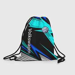 Рюкзак-мешок Фольцваген - sport uniform, цвет: 3D-принт