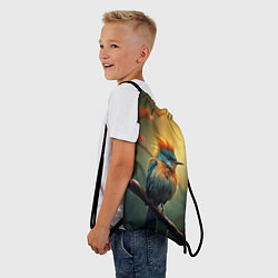 Рюкзак-мешок Птица-Говорун, цвет: 3D-принт — фото 2