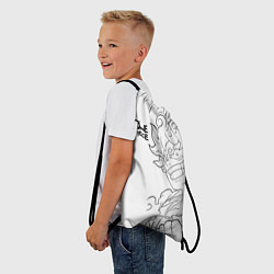 Рюкзак-мешок Ван пис - Луффи гир 5, цвет: 3D-принт — фото 2