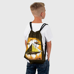 Рюкзак-мешок Pyramid launch, цвет: 3D-принт — фото 2