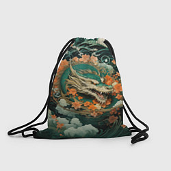 Рюкзак-мешок Облачный дракон Irezumi, цвет: 3D-принт
