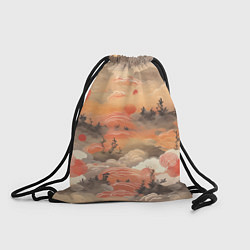 Рюкзак-мешок Japen pattern, цвет: 3D-принт