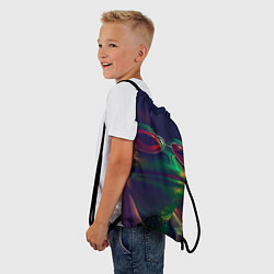 Рюкзак-мешок Жаба Пепе, цвет: 3D-принт — фото 2