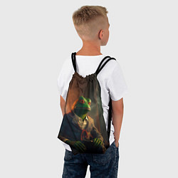 Рюкзак-мешок Пепе босс, цвет: 3D-принт — фото 2