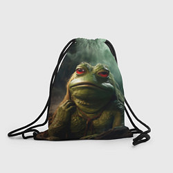 Рюкзак-мешок Большая жаба Пепе, цвет: 3D-принт