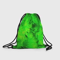 Мешок для обуви Green abstract texture