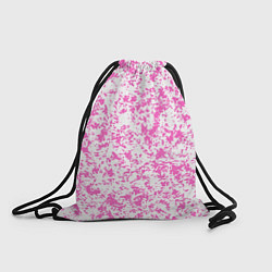 Рюкзак-мешок Паттерн розовый, цвет: 3D-принт
