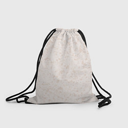 Рюкзак-мешок Бежевый паттерн пятна, цвет: 3D-принт