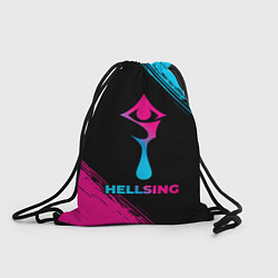 Рюкзак-мешок Hellsing - neon gradient, цвет: 3D-принт