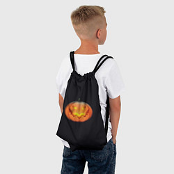 Рюкзак-мешок Смешная тыква, цвет: 3D-принт — фото 2