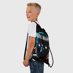 Рюкзак-мешок Imagine Dragons рок группа, цвет: 3D-принт — фото 2
