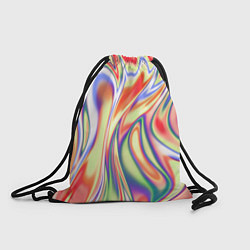 Рюкзак-мешок Размытые краски абстракция, цвет: 3D-принт
