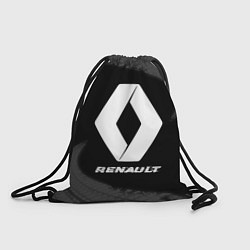 Мешок для обуви Renault speed на темном фоне со следами шин