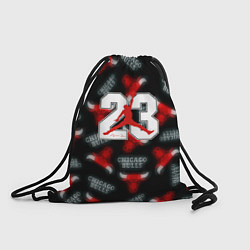 Рюкзак-мешок Basketball jordan logo, цвет: 3D-принт