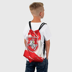 Рюкзак-мешок Belarus герб краски, цвет: 3D-принт — фото 2