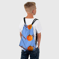 Рюкзак-мешок Тыква с топором-Хэллоуин, цвет: 3D-принт — фото 2
