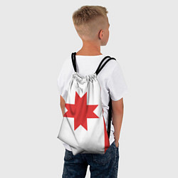 Рюкзак-мешок Флаг Удмуртии, цвет: 3D-принт — фото 2