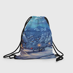 Мешок для обуви Предновогоняя ночь