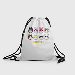 Рюкзак-мешок Skzoo все вместе, цвет: 3D-принт