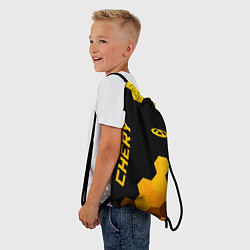 Рюкзак-мешок Chery - gold gradient вертикально, цвет: 3D-принт — фото 2