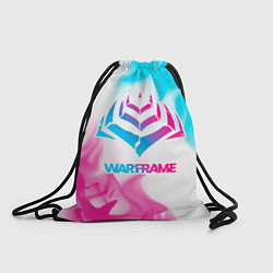 Рюкзак-мешок Warframe neon gradient style, цвет: 3D-принт