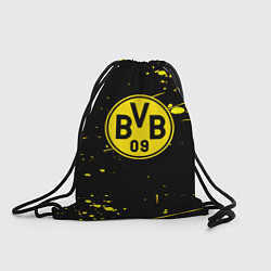 Рюкзак-мешок Borussia yellow splash, цвет: 3D-принт
