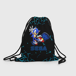Рюкзак-мешок Sonic sega game, цвет: 3D-принт