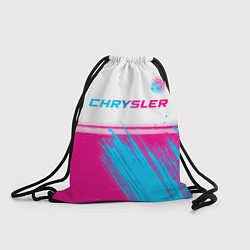 Рюкзак-мешок Chrysler neon gradient style посередине, цвет: 3D-принт